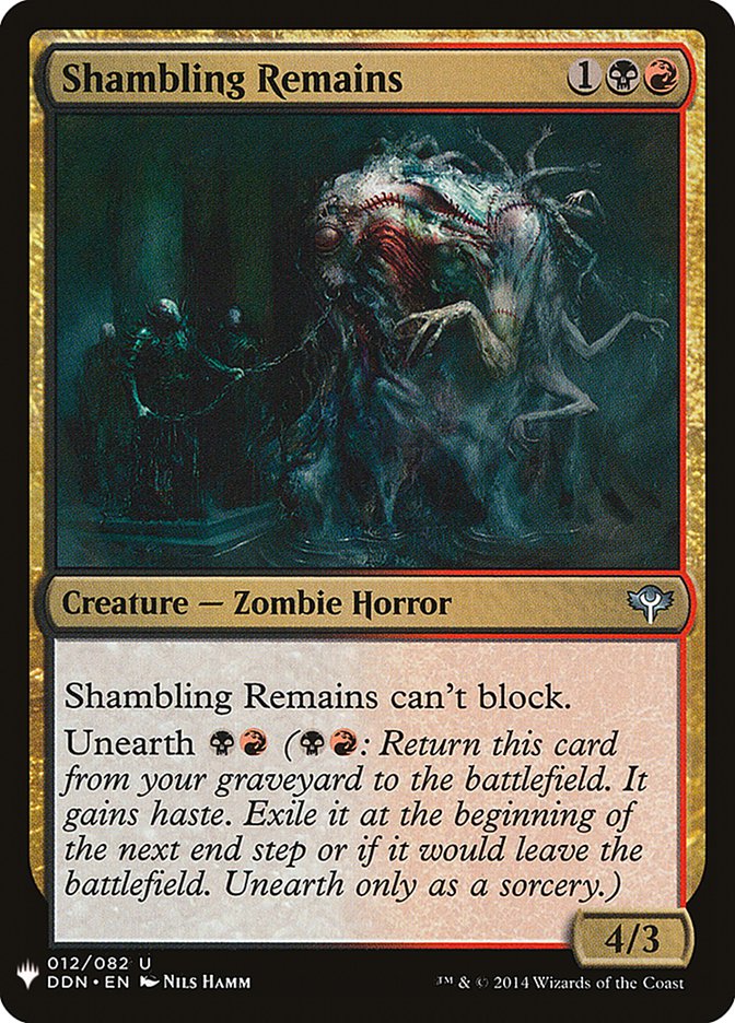 Shambling Remains [Mystery Booster] | Exor Games Summserside