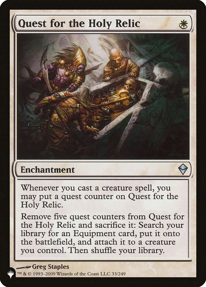 Quest for the Holy Relic [The List] | Exor Games Summserside