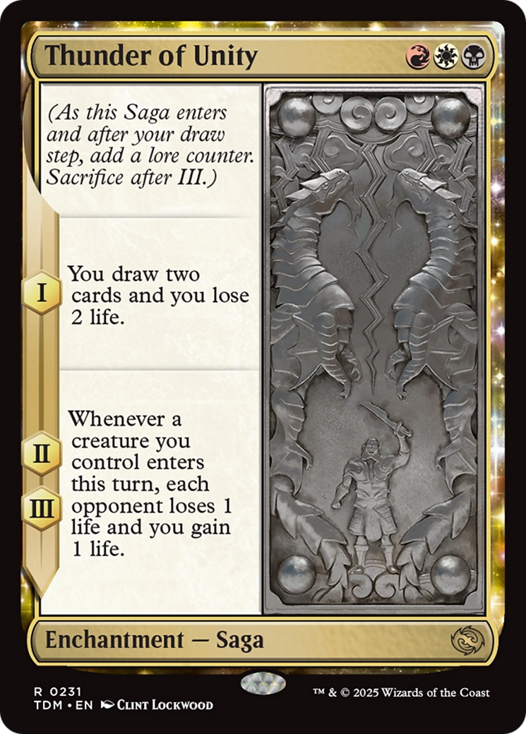 Thunder of Unity [Tarkir: Dragonstorm] | Exor Games Summserside