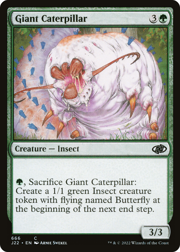 Giant Caterpillar [Jumpstart 2022] | Exor Games Summserside