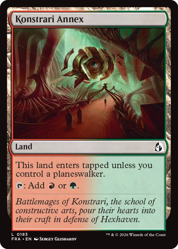 Konstrari Annex [Reality Fracture] | Exor Games Summserside