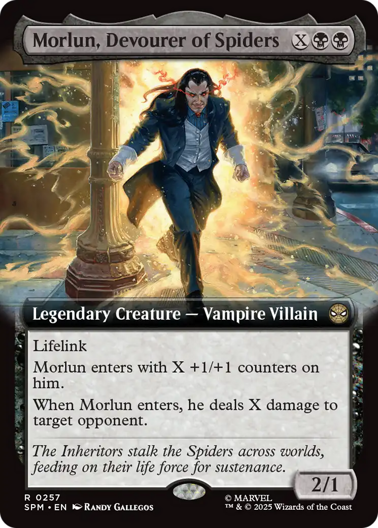 Morlun, Devourer of Spiders (Extended Art) [Marvel's Spider-Man] | Exor Games Summserside