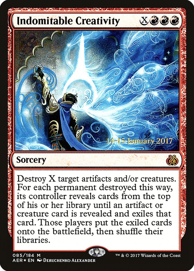 Indomitable Creativity [Aether Revolt Prerelease Promos] | Exor Games Summserside