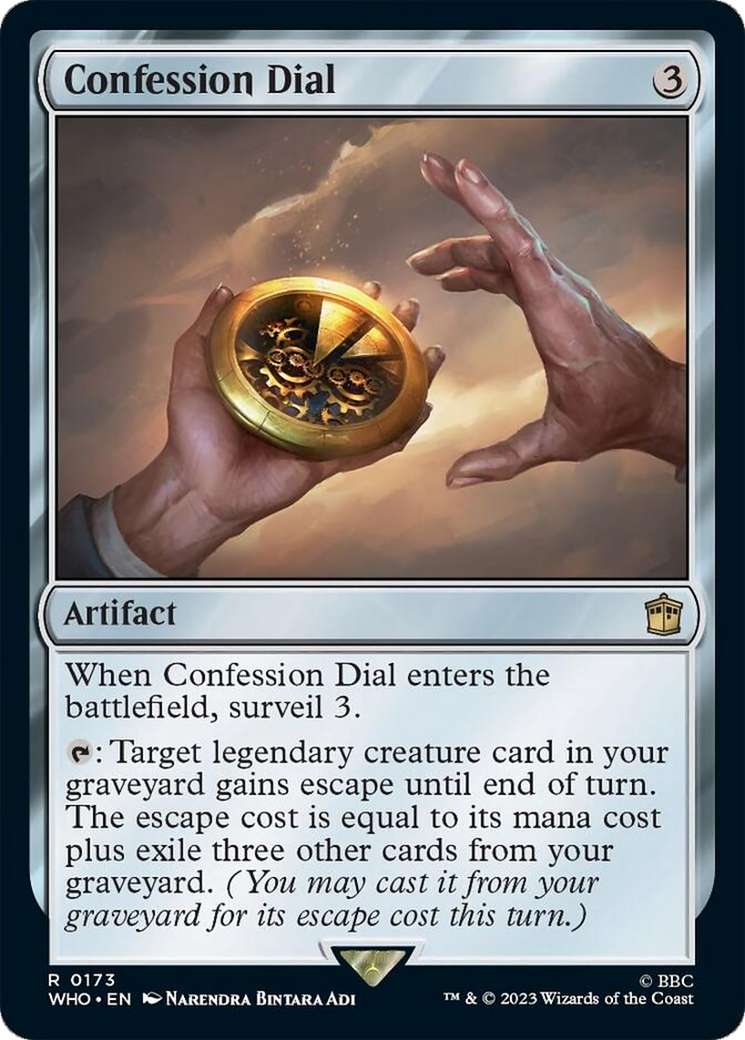 Confession Dial [Doctor Who] | Exor Games Summserside