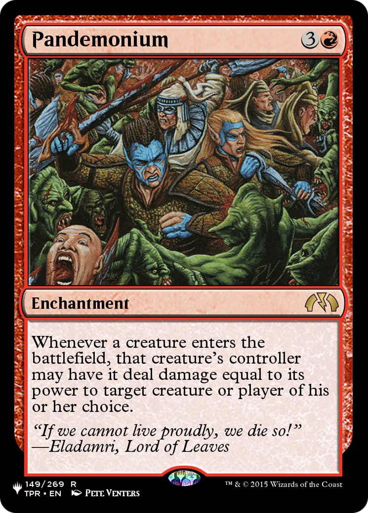 Pandemonium (TPR) [The List] | Exor Games Summserside
