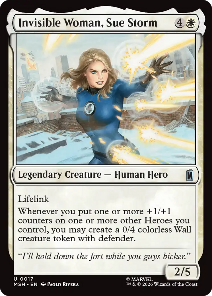 Invisible Woman, Sue Storm [Marvel Super Heroes] | Exor Games Summserside