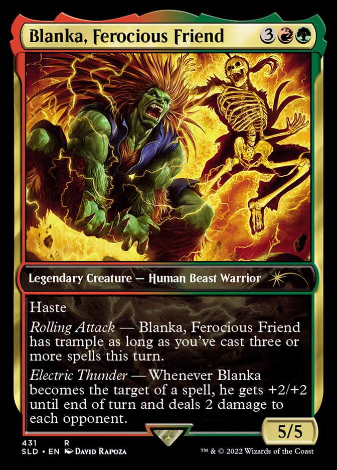 Blanka, Ferocious Friend [Secret Lair Drop Series] | Exor Games Summserside