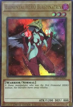 Elemental HERO Burstinatrix [LART-EN041] Ultra Rare | Exor Games Summserside