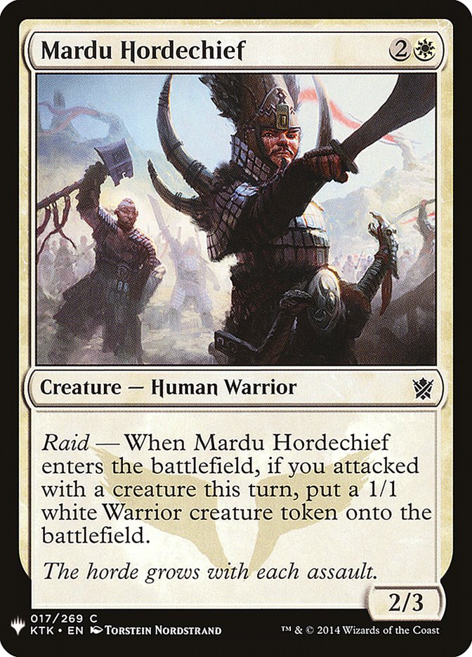 Mardu Hordechief [Mystery Booster] | Exor Games Summserside