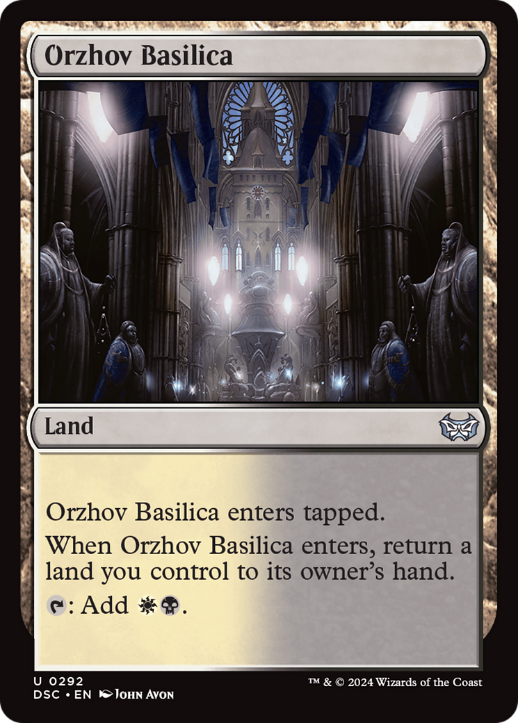 Orzhov Basilica [Duskmourn: House of Horror Commander] | Exor Games Summserside