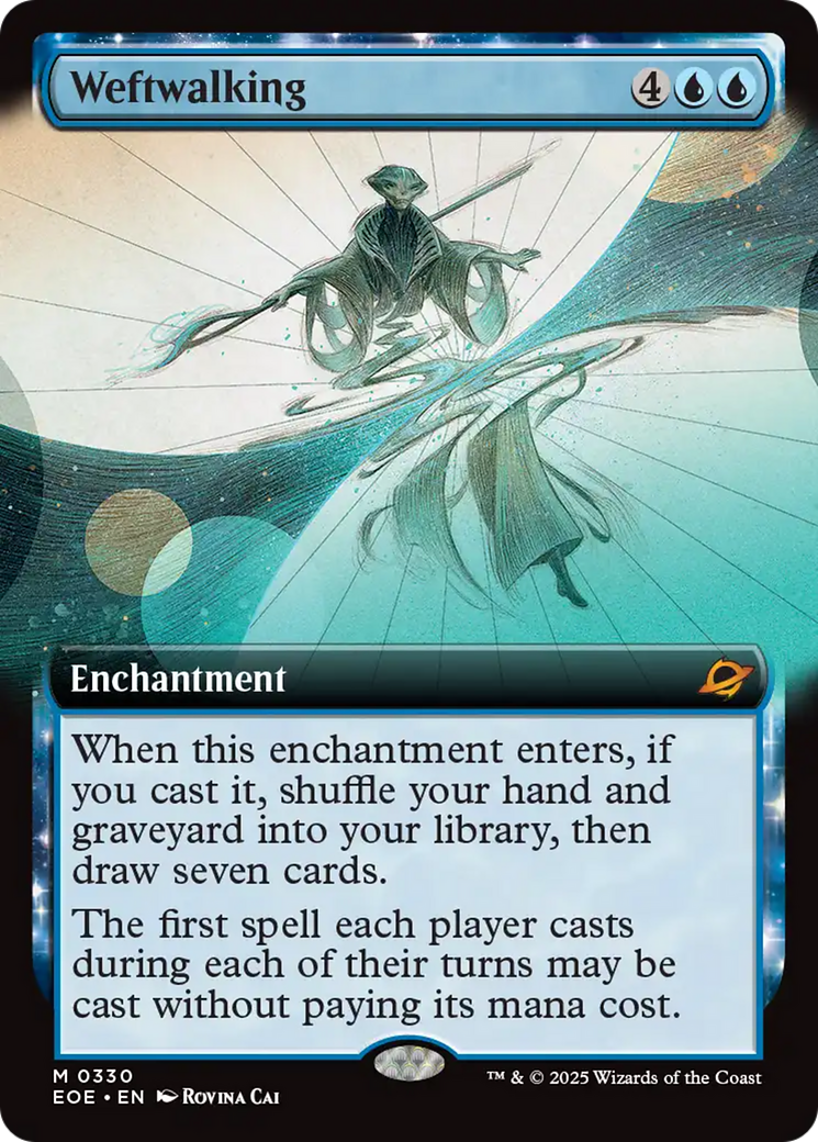 Weftwalking (Extended Art) [Edge of Eternities] | Exor Games Summserside