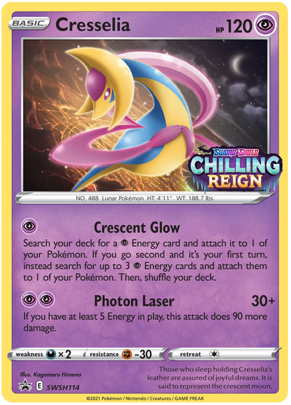 Cresselia (SWSH114) [Sword & Shield: Black Star Promos] | Exor Games Summserside