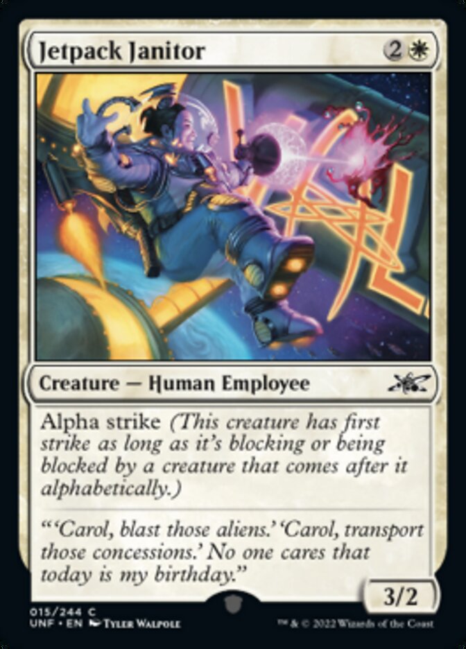 Jetpack Janitor [Unfinity] | Exor Games Summserside