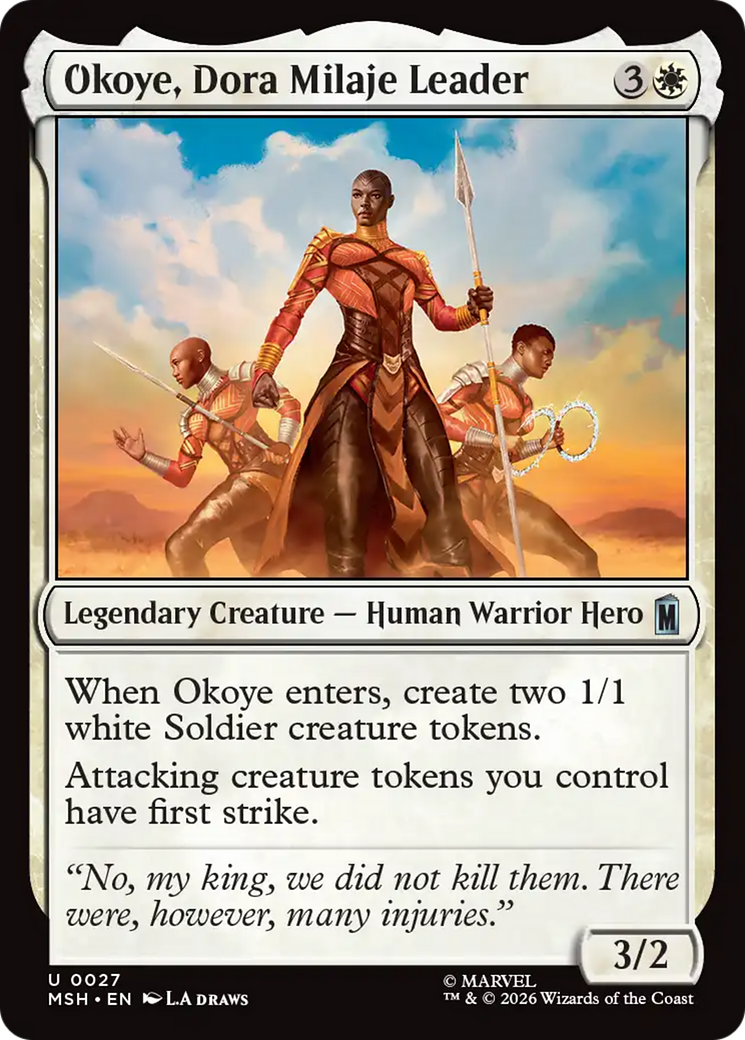 Okoye, Dora Milaje Leader [Marvel Super Heroes] | Exor Games Summserside