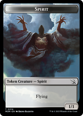 Treasure (21) // Spirit (14) Double-Sided Token [March of the Machine Tokens] | Exor Games Summserside