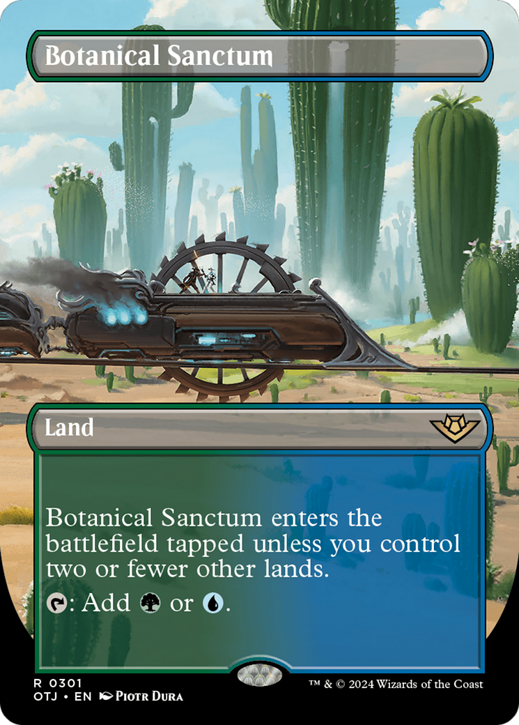 Botanical Sanctum (Borderless) [Outlaws of Thunder Junction] | Exor Games Summserside