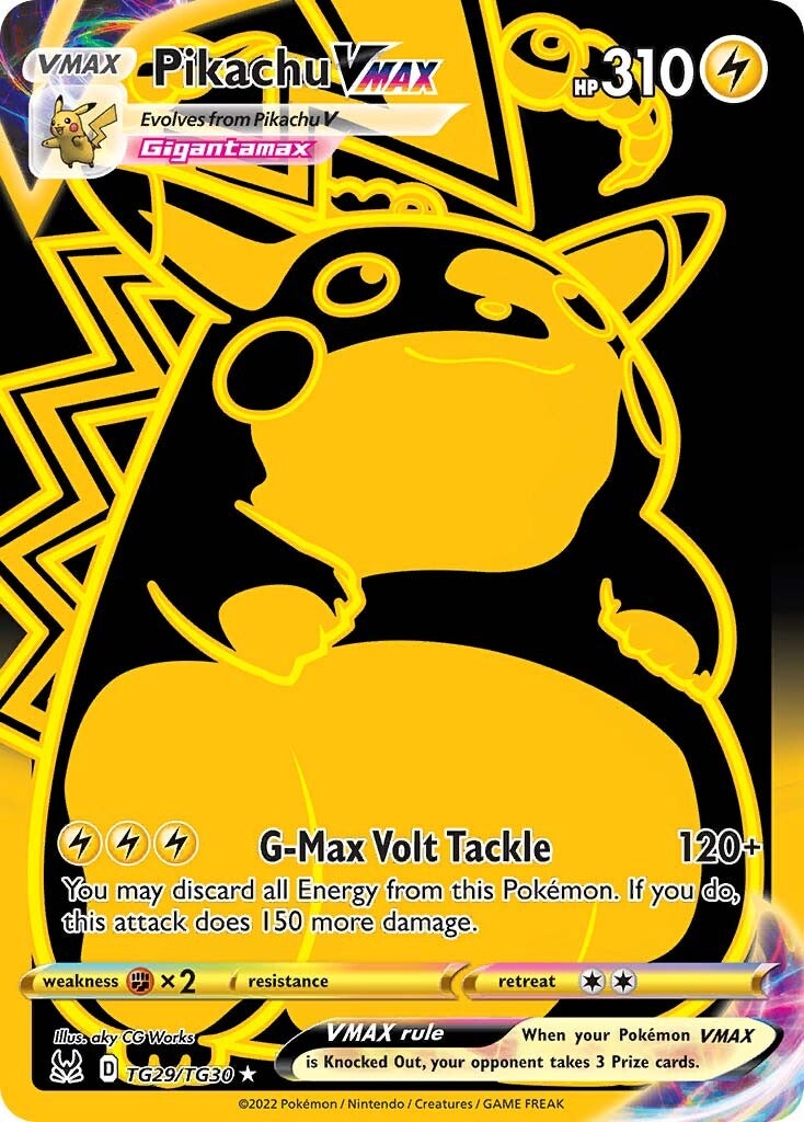 Pikachu VMAX (TG29/TG30) [Sword & Shield: Lost Origin] | Exor Games Summserside