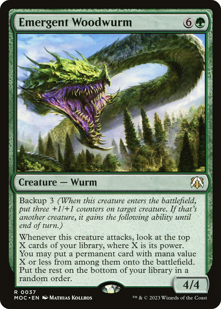 Emergent Woodwurm [March of the Machine Commander] | Exor Games Summserside