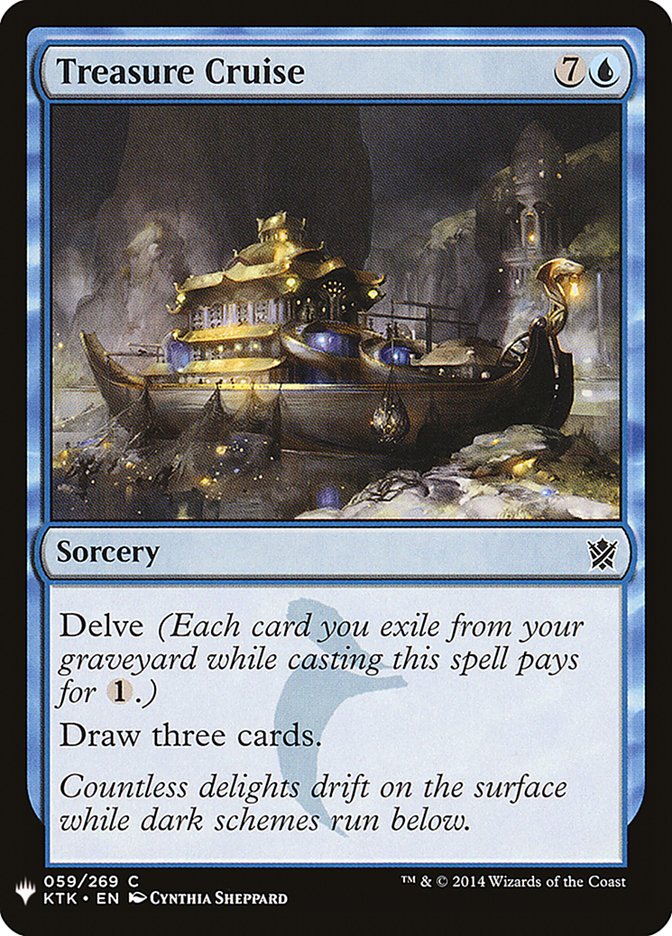 Treasure Cruise [Mystery Booster] | Exor Games Summserside