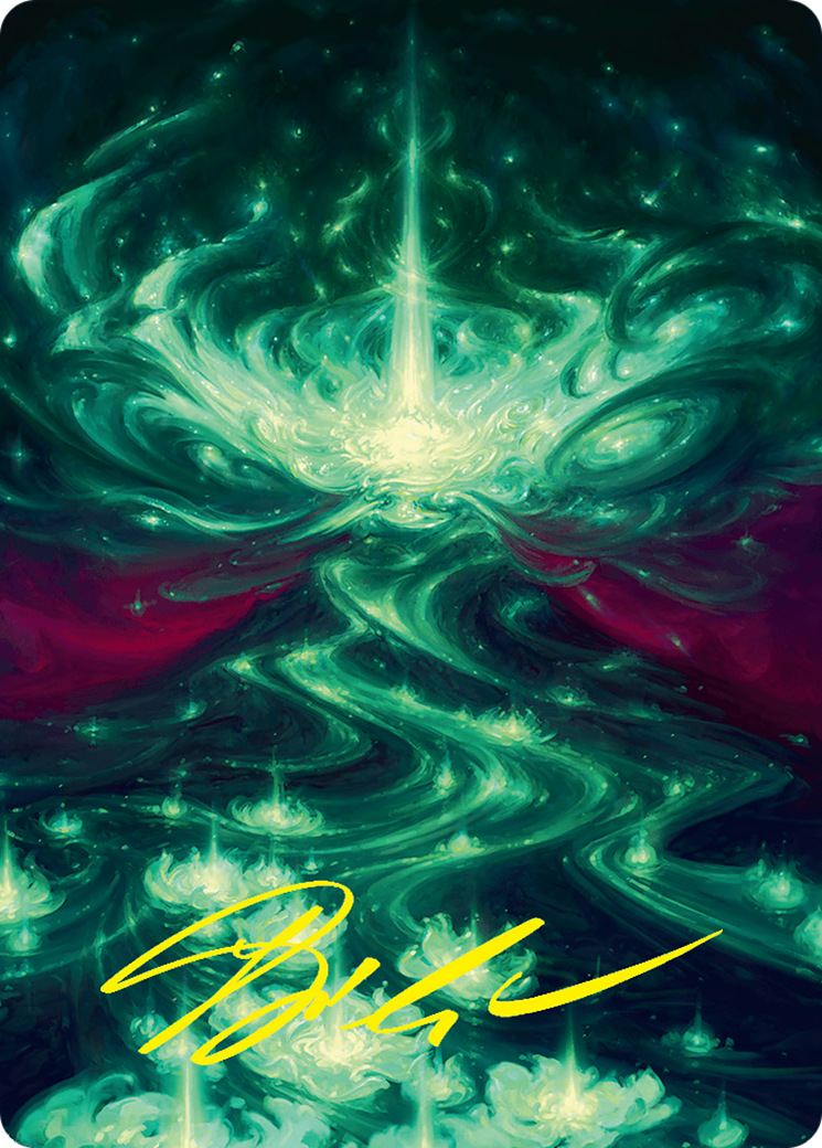 Genesis Wave Art Card (54/54) (Gold-Stamped Signature) [Foundations Art Series] | Exor Games Summserside