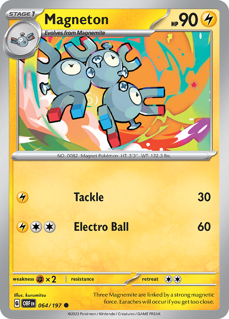 Magneton (064/197) [Scarlet & Violet: Obsidian Flames] | Exor Games Summserside