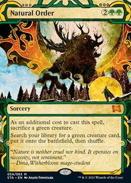 Natural Order (Foil Etched) [Strixhaven: Mystical Archive] | Exor Games Summserside