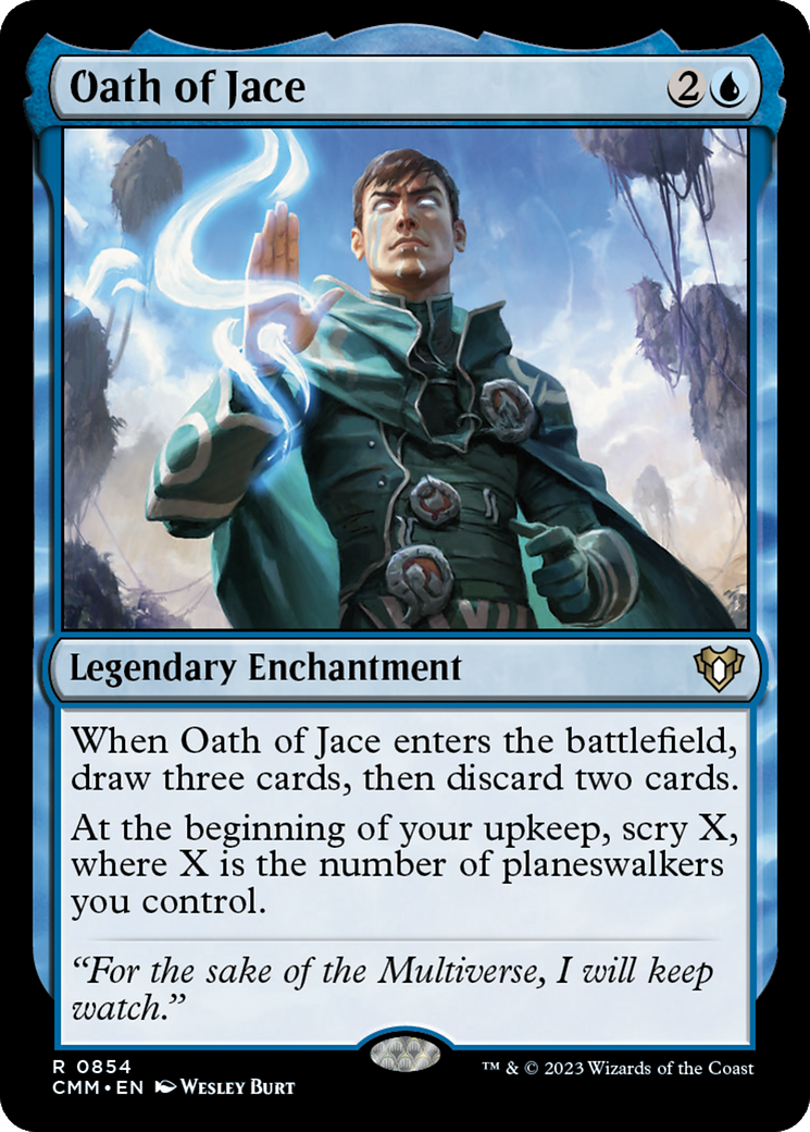 Oath of Jace [Commander Masters] | Exor Games Summserside