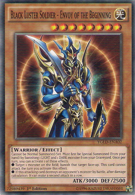 Black Luster Soldier - Envoy of the Beginning [YGLD-ENA02] Common | Exor Games Summserside