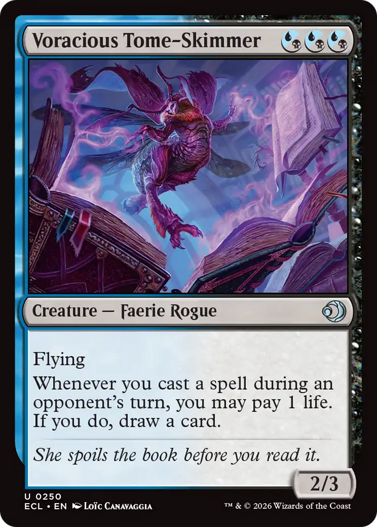 Voracious Tome-Skimmer [Lorwyn Eclipsed] | Exor Games Summserside