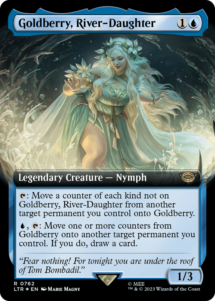 Goldberry, River-Daughter (Extended Art) (Surge Foil) [The Lord of the Rings: Tales of Middle-Earth] | Exor Games Summserside