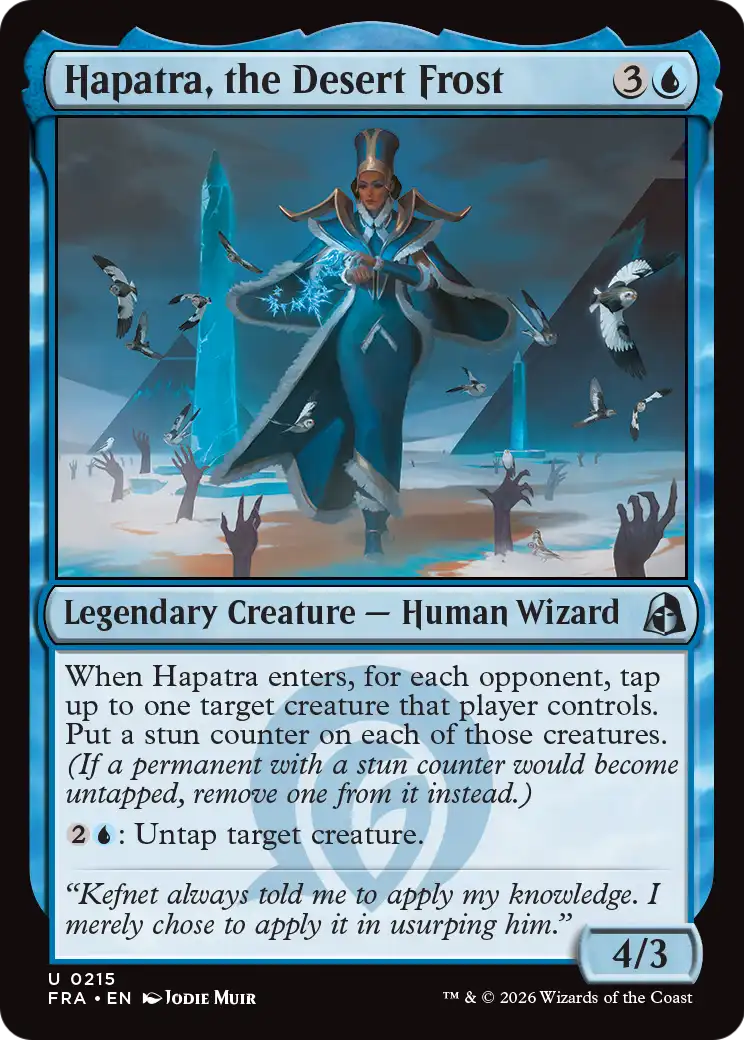 Hapatra, the Desert Frost [Reality Fracture] | Exor Games Summserside