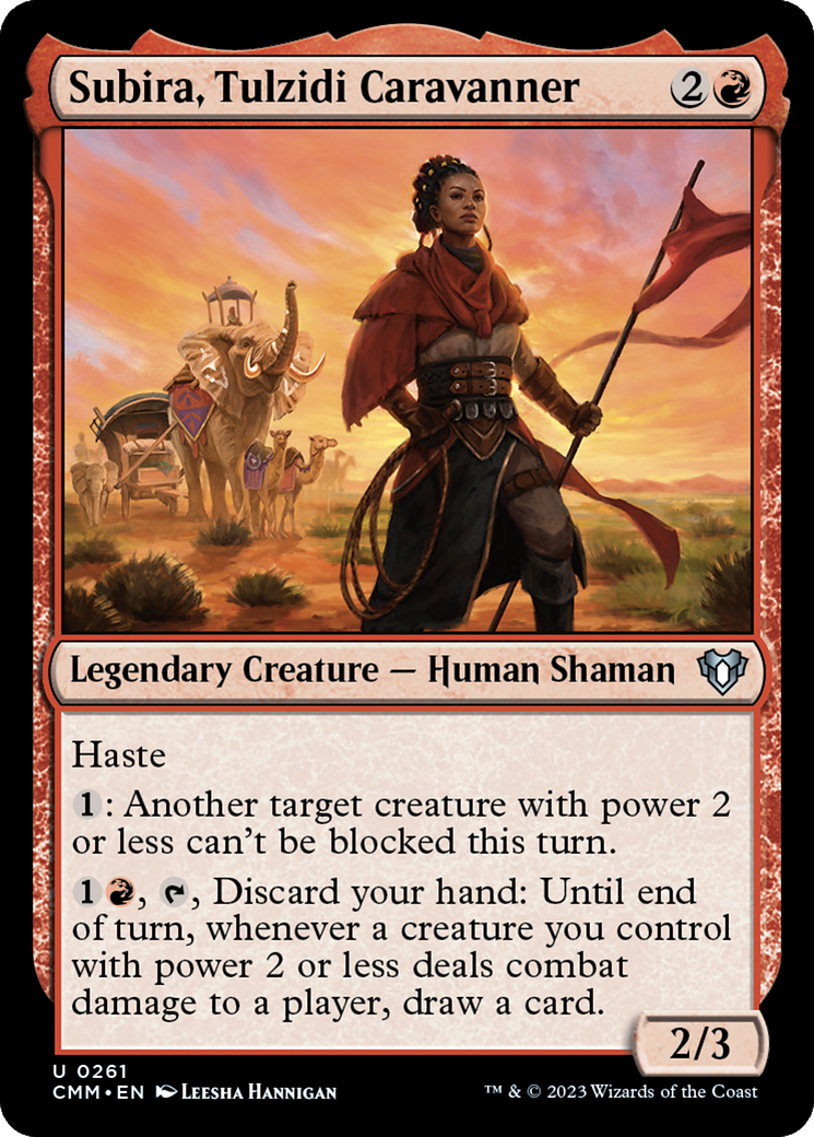 Subira, Tulzidi Caravanner [Commander Masters] | Exor Games Summserside