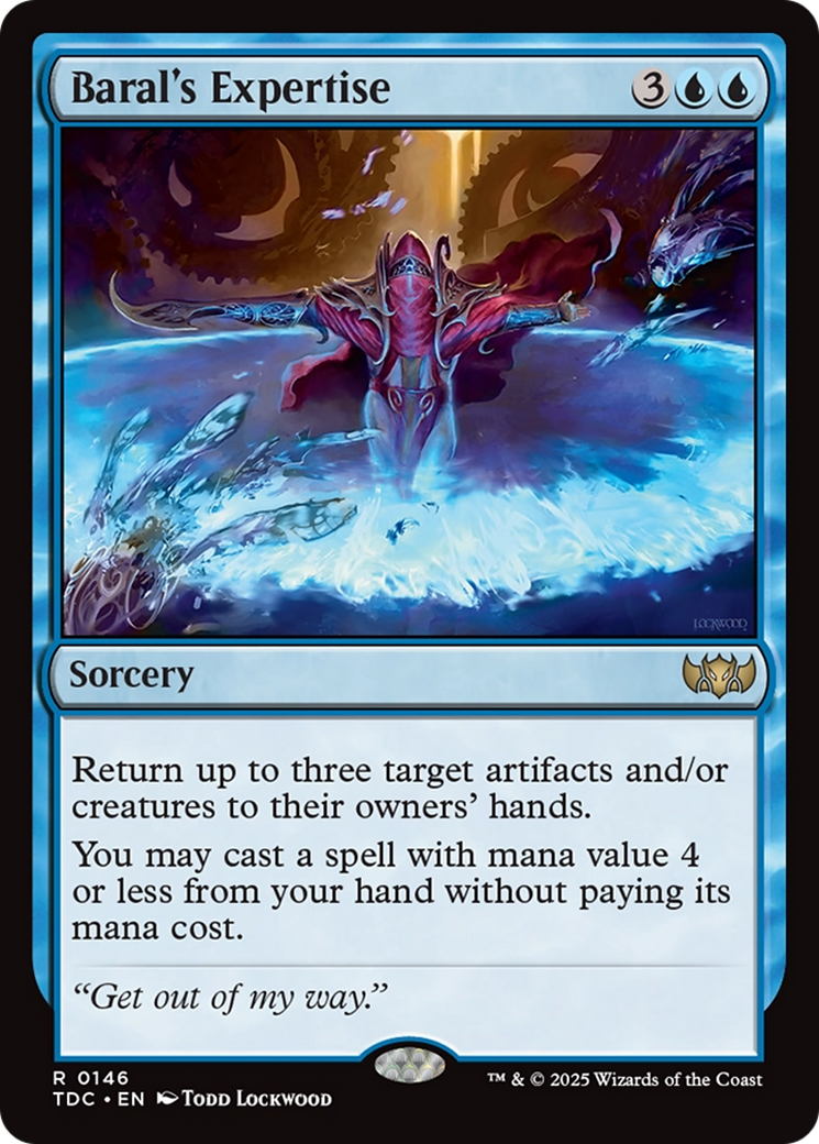 Baral's Expertise [Tarkir: Dragonstorm Commander] | Exor Games Summserside