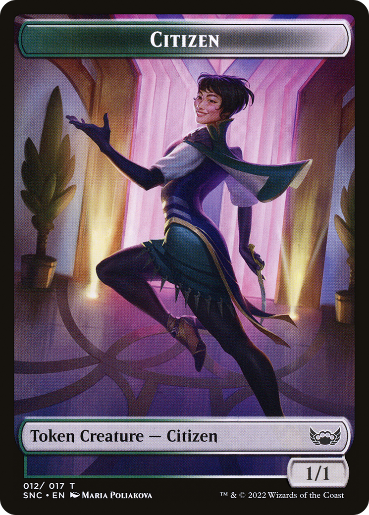Citizen // Angel Double-Sided Token [The List] | Exor Games Summserside