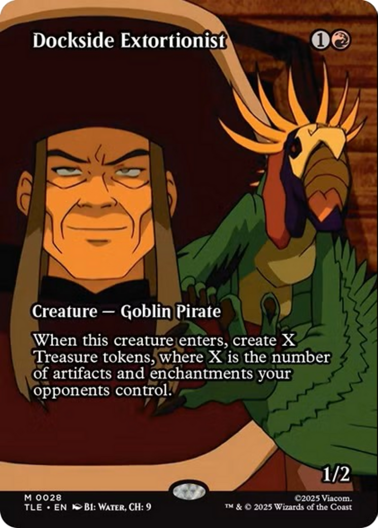 Dockside Extortionist (Borderless) [Avatar: The Last Airbender: Eternal-Legal] | Exor Games Summserside