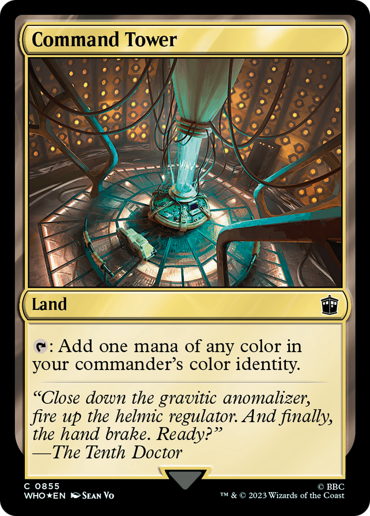 Command Tower (0855)(Surge Foil) [Doctor Who] | Exor Games Summserside