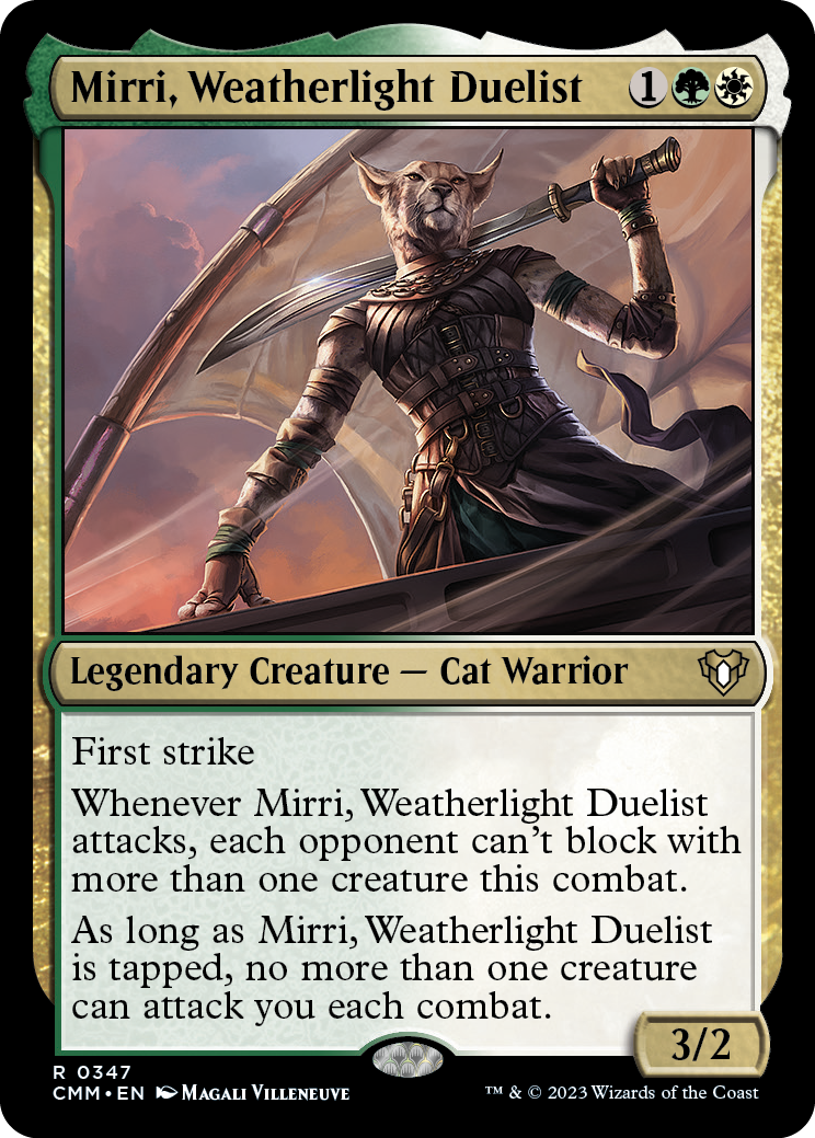 Mirri, Weatherlight Duelist [Commander Masters] | Exor Games Summserside
