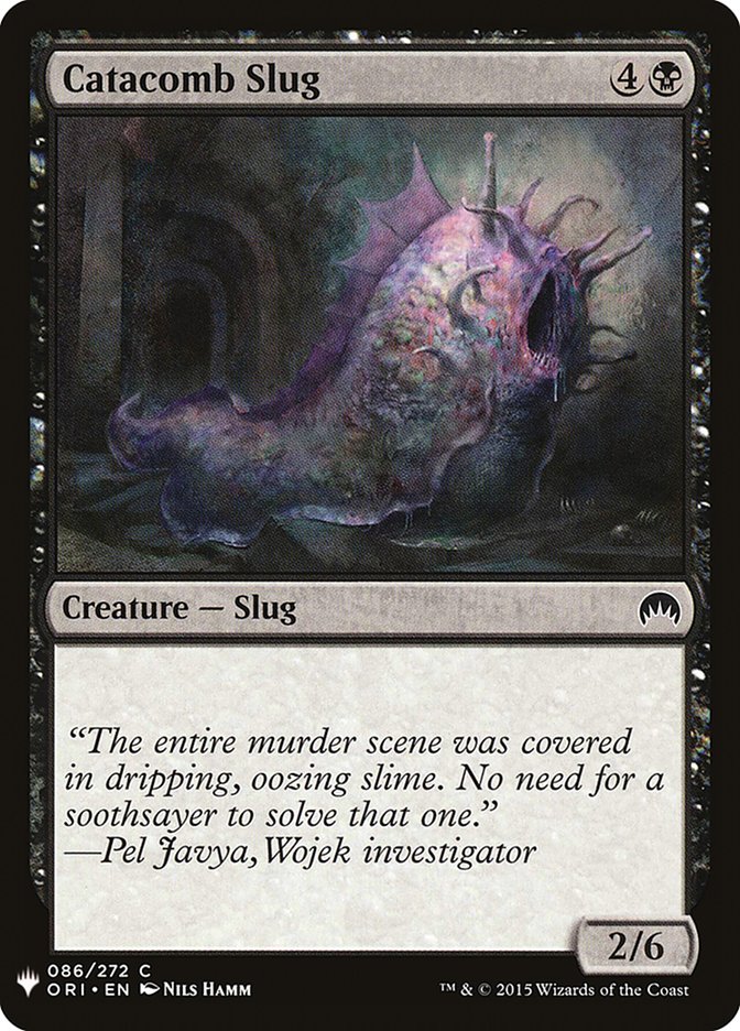 Catacomb Slug [Mystery Booster] | Exor Games Summserside