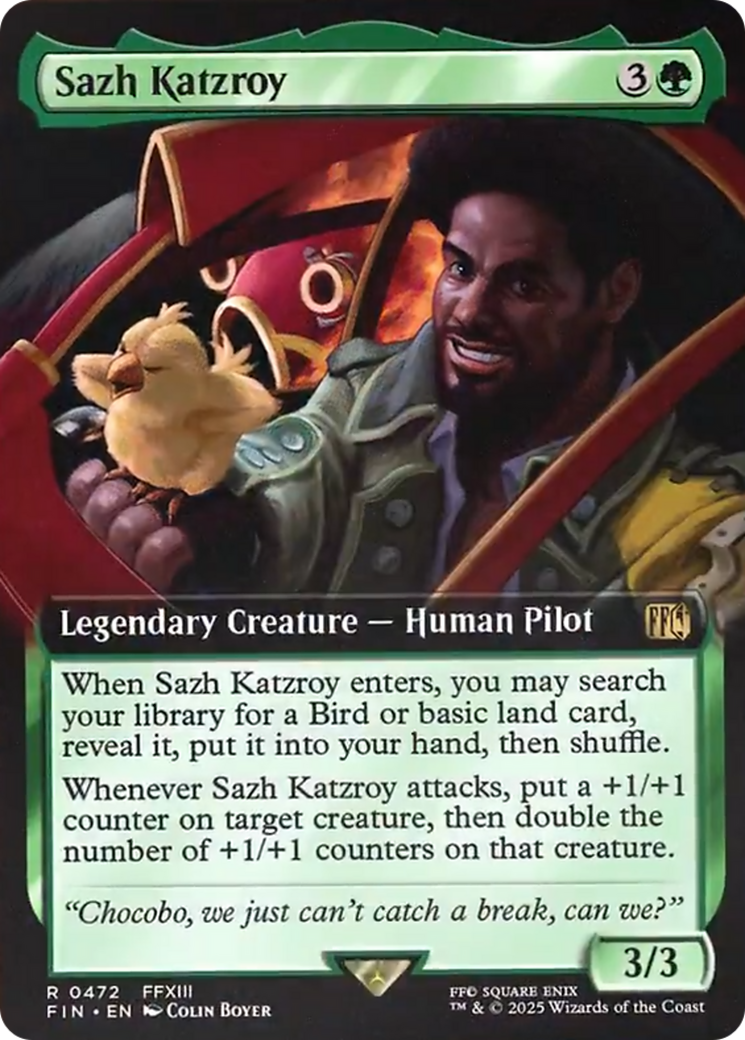 Sazh Katzroy (Extended Art) [FINAL FANTASY] | Exor Games Summserside