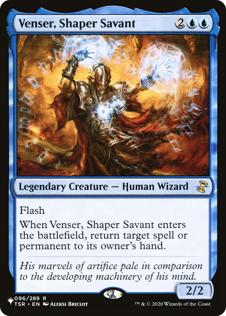 Venser, Shaper Savant [The List] | Exor Games Summserside