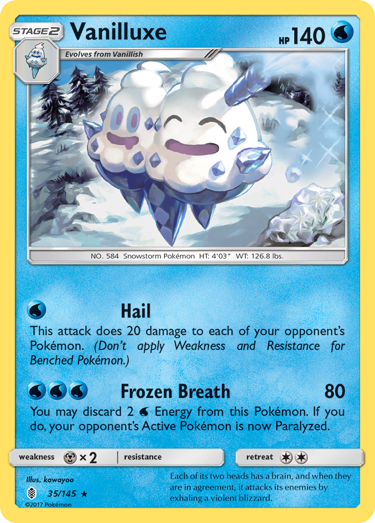 Vanilluxe (35/145) [Sun & Moon: Guardians Rising] | Exor Games Summserside