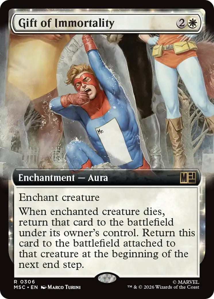Gift of Immortality (Extended Art) [Marvel Super Heroes Commander] | Exor Games Summserside