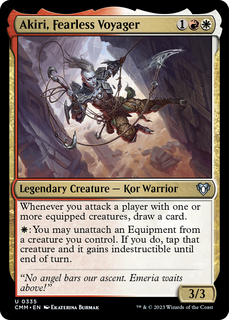 Akiri, Fearless Voyager [Commander Masters] | Exor Games Summserside