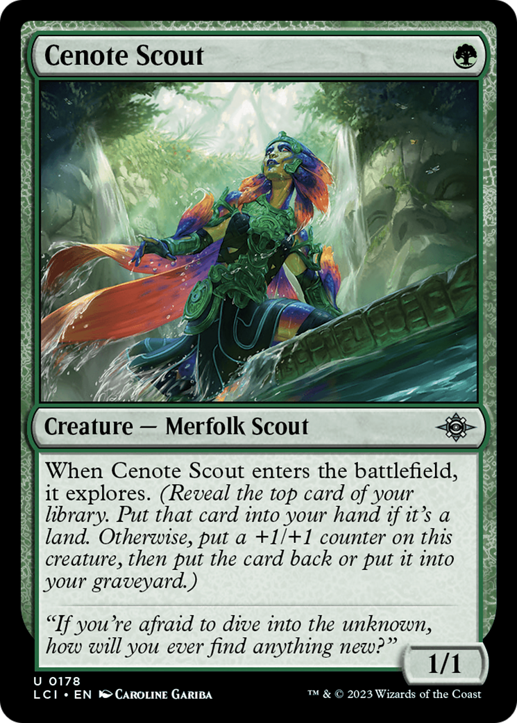 Cenote Scout [The Lost Caverns of Ixalan] | Exor Games Summserside