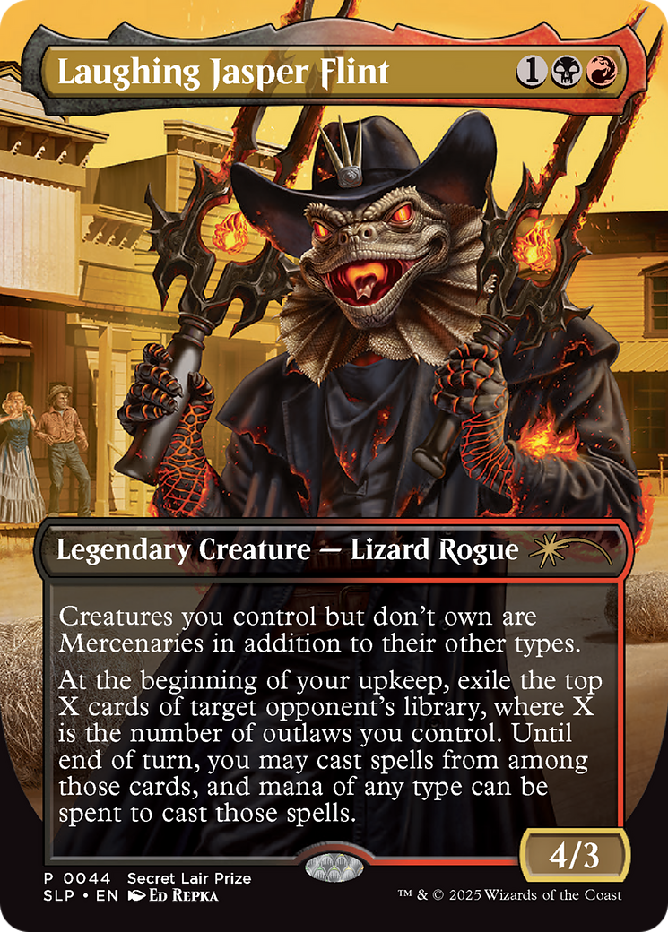 Laughing Jasper Flint [Secret Lair Showdown] | Exor Games Summserside