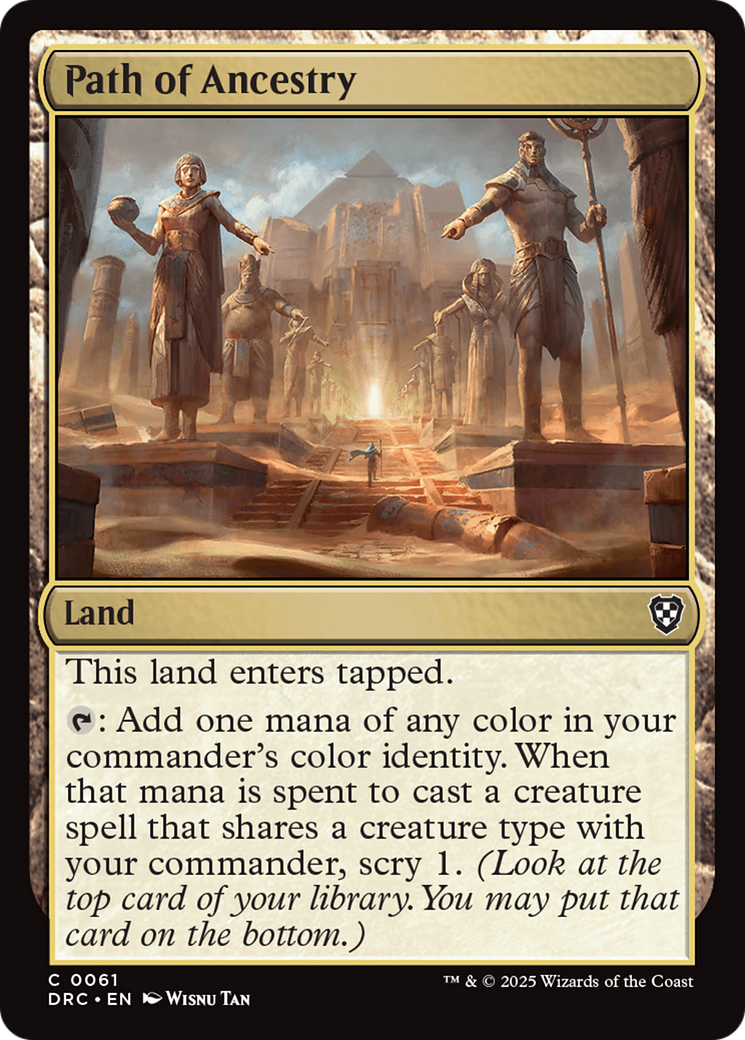 Path of Ancestry [Aetherdrift Commander] | Exor Games Summserside