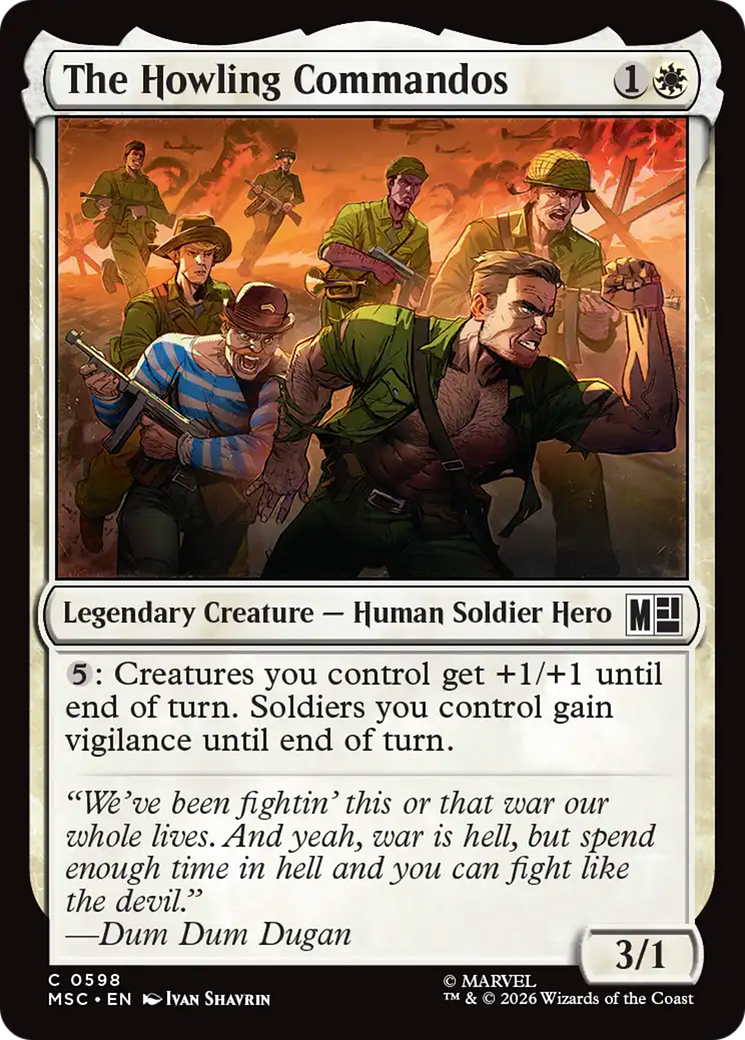 The Howling Commandos [Marvel Super Heroes Commander] | Exor Games Summserside
