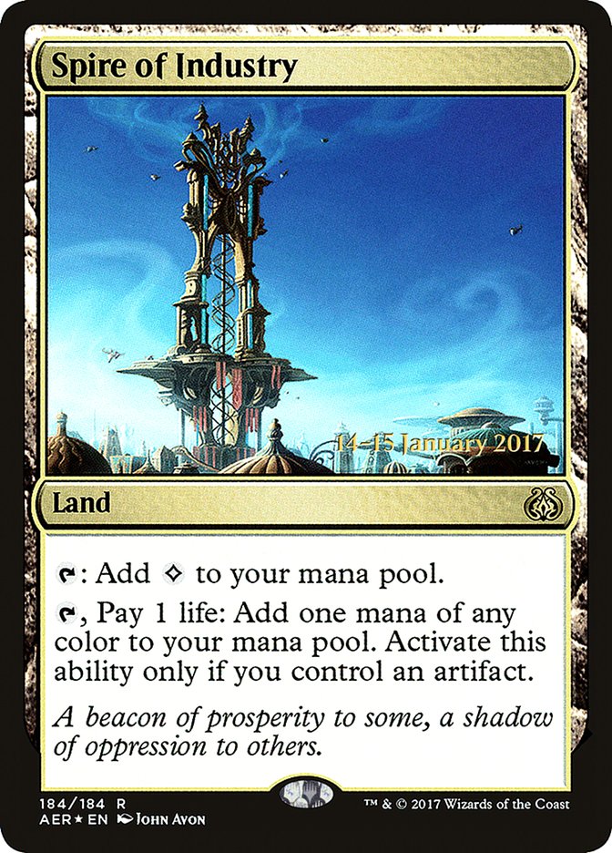 Spire of Industry [Aether Revolt Prerelease Promos] | Exor Games Summserside