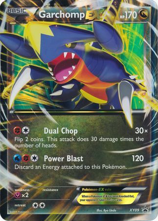 Garchomp EX (XY09) (Jumbo Card) [XY: Black Star Promos] | Exor Games Summserside