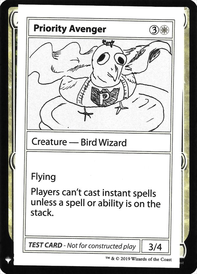 Priority Avenger [Mystery Booster Playtest Cards] | Exor Games Summserside